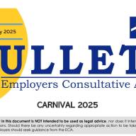 ECA Bulletin - Carnival 2025